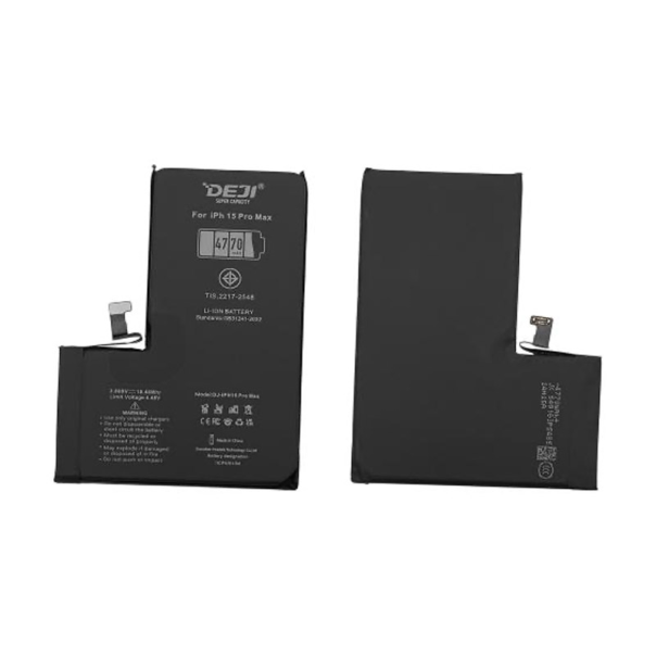 Baterija DEJI za iPhone 15 Pro Max (4770 mAh) - 615357-1