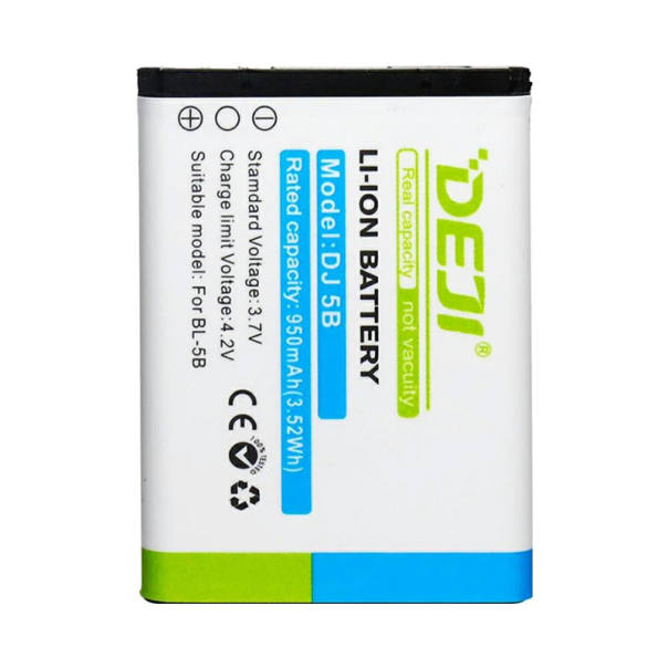 Baterija DEJI za Nokia BL-5B (950 mAh) - 059980