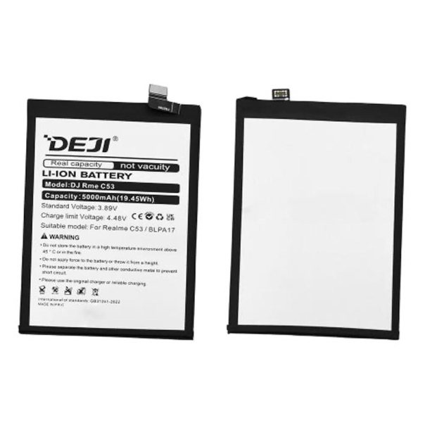 Baterija DEJI za Realme C53 BLPA17 (5000mAh) - 615358