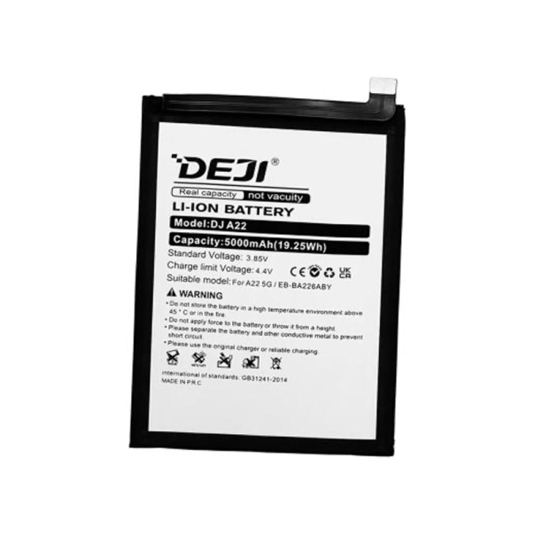Baterija DEJI za Samsung A22 5G (EB-BA226ABY) 5000 mAh - 611639