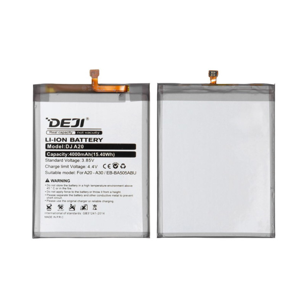 Baterija DEJI za Samsung A50/ A505 EB-BA505ABU (4000 mAh) - 604014