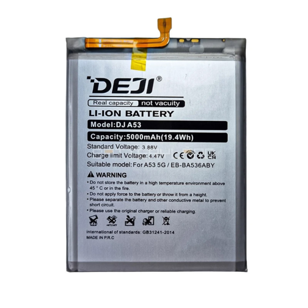 Baterija DEJI za Samsung A53 5G EB-BA336ABY (5000 mAh) - 610590