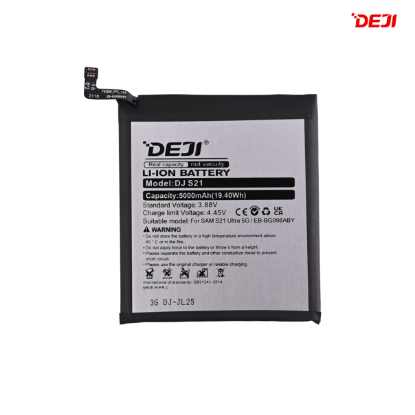 Baterija Deji za Samsung G998 Galaxy S21 ULTRA 5G(5000mAh)EB-BG998ABY - 222267