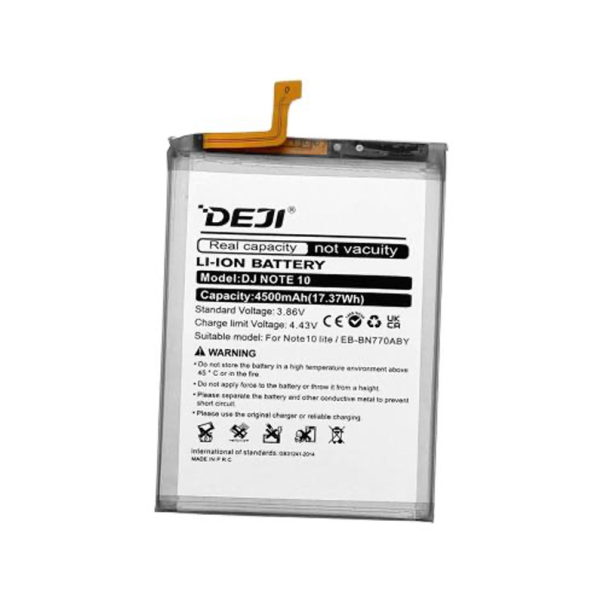Baterija DEJI za Samsung Note 10 Lite EB-BN770ABY (4500 mAh) - 610592