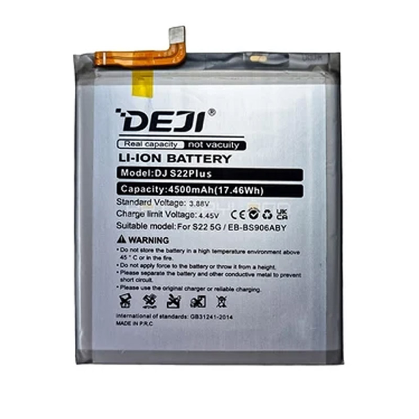 Baterija DEJI za Samsung S22 Plus EB-BS906ABY (4500 mAh) - 610595-1