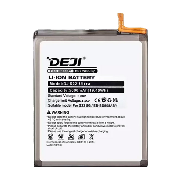 Baterija DEJI za Samsung S22 Ultra EB-BS908ABY (5000 mAh) - 610594