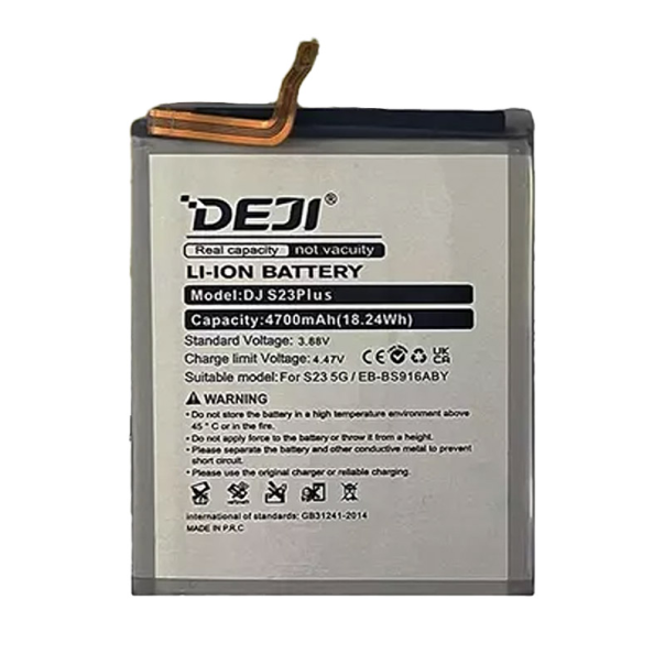 Baterija DEJI za Samsung S23 Plus EB-BS916ABY (4700 mAh) - 610598