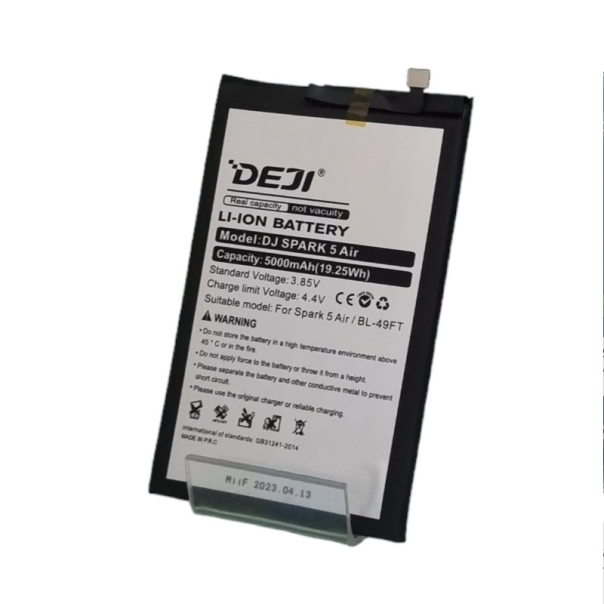 Baterija DEJI za Tecno Spark GO 2020/ Spark 5/ Pop 4 BL-49FT (5000mAh) - 610599