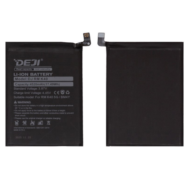 Baterija DEJI za Xiaomi Poco F3 Redmi K40 Pro/ K40 (BM4Y) - 613649