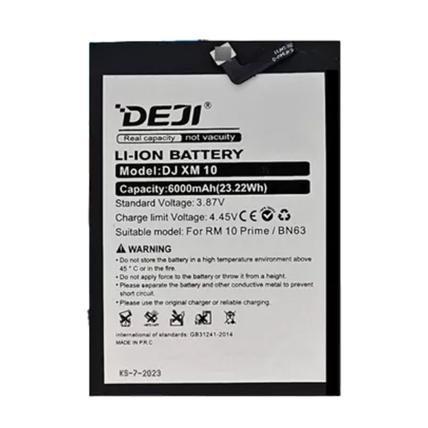 Baterija DEJI za Xiaomi Redmi 10/ 10A BN63 (6000 mAh) - 610601-1