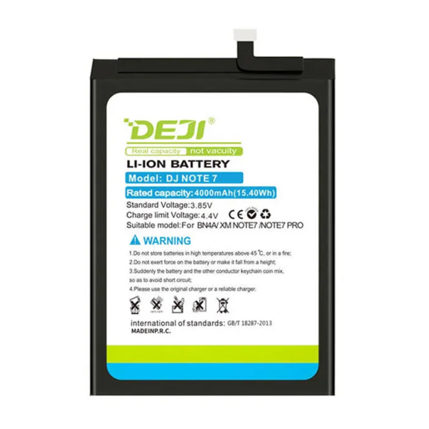 Baterija DEJI za Xiaomi Redmi Note 7/BN4A (4000 mAh) - 056624