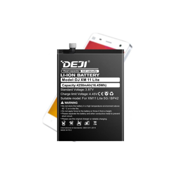 Baterija DEJI za Xiaomi Mi 11 Lite BP42 (4250 mAh) - 605692