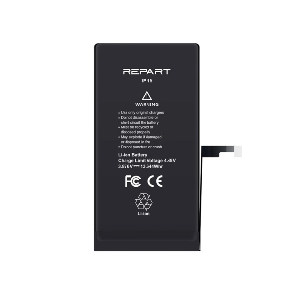 Baterija REPART PRIME za iPhone 15 (3520 mAh) - 620583