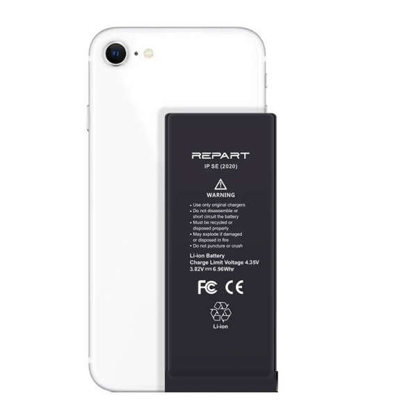 Baterija REPART za iPhone SE 2 2020 (Bez IC konektora) (1821 mAh) - 613241