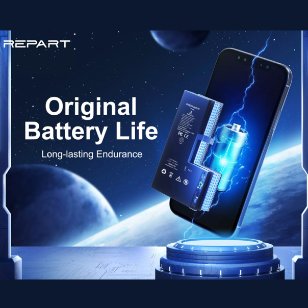 Baterija REPART za iPhone XR (Bez IC konektora) (2942 mAh) - 613243