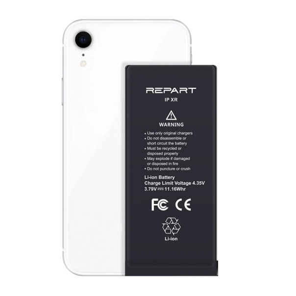 Baterija REPART za iPhone XR (Bez IC konektora) (2942 mAh) - 613243