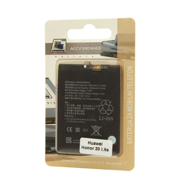 Baterija standard za Huawei Honor 20 Lite HB426389EEW - 209452
