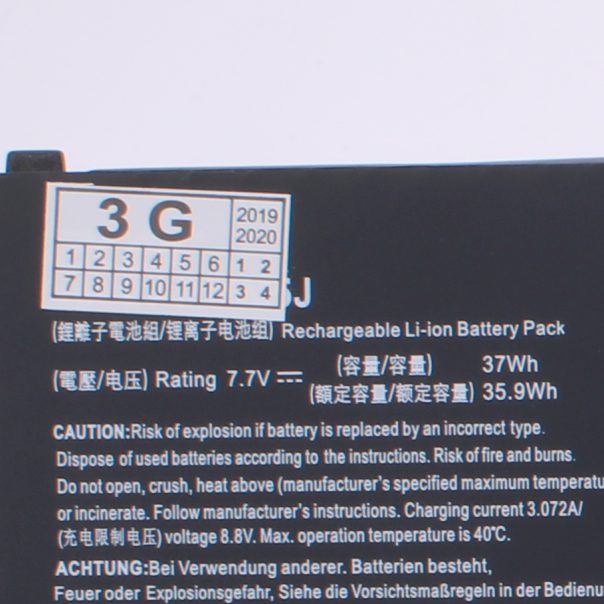 Baterija za laptop Acer A315 7.7V 37Wh - 91951-1