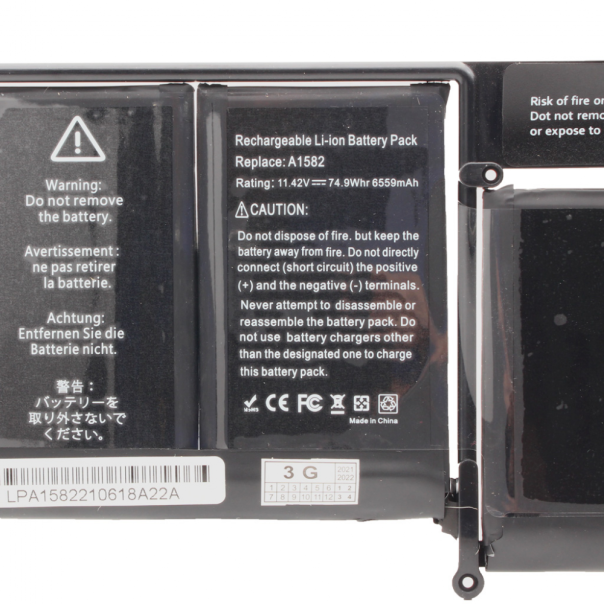 Baterija za laptop Apple A1582 11.42V 6600mAh HQ2200 - 61529