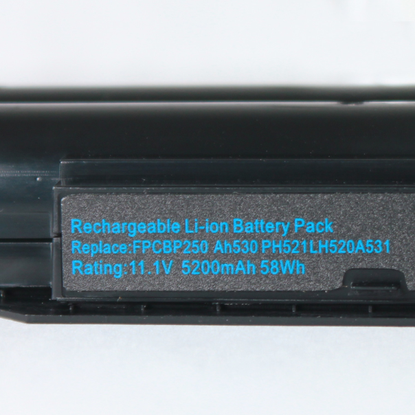 Baterija za laptop Fujitsu LifeBook AH530 AH531 BP250 11.1V 5200mAh HQ2200 - 206646