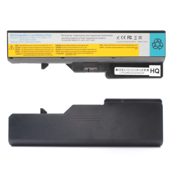 Baterija za laptop Lenovo G460 G565 10.8V 5200mAh - 41543-1