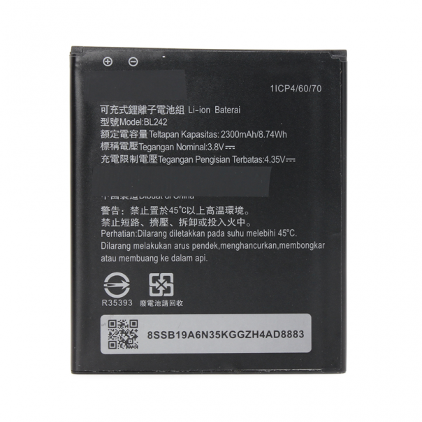 Baterija za Lenovo K3 A6010 BL242 - 86963