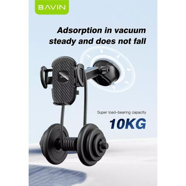BAVIN Auto držač PS-27, crna - 90407