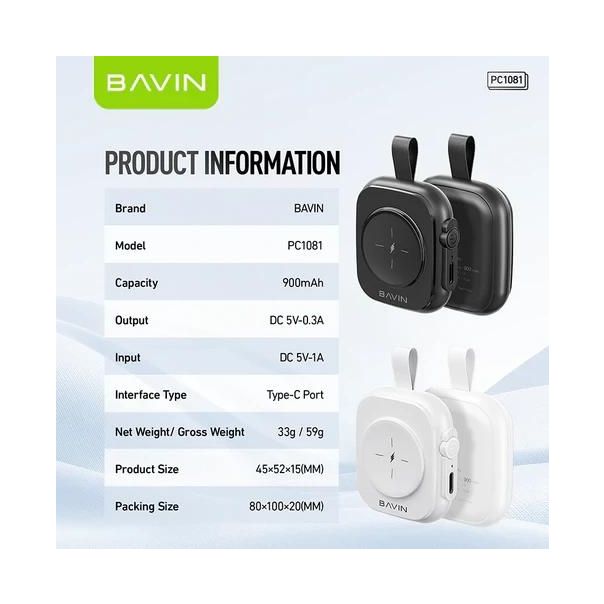 BAVIN Punjač za pametni sat, magnetic (Apple compatibile) - 90053-1