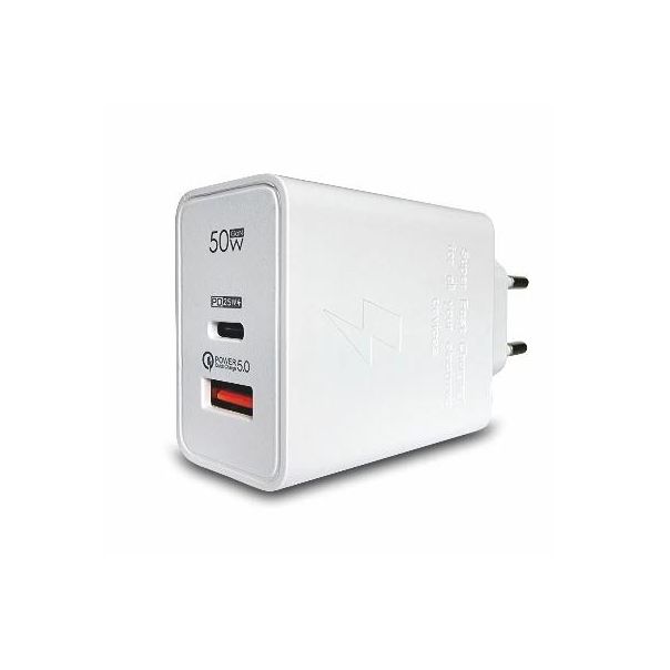 BAVIN Bavitel punjač 50W Usb A+ Type C, bela - 92002