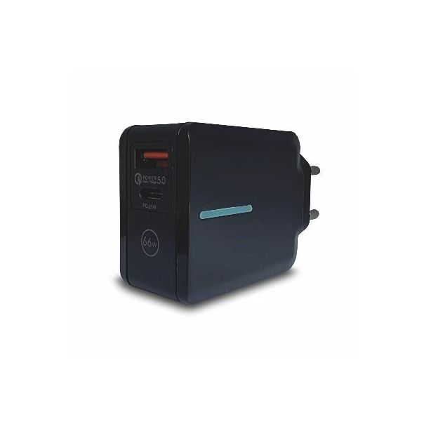 BAVIN Bavitel punjač 66W Usb A+ Type C, crna - 92005-1