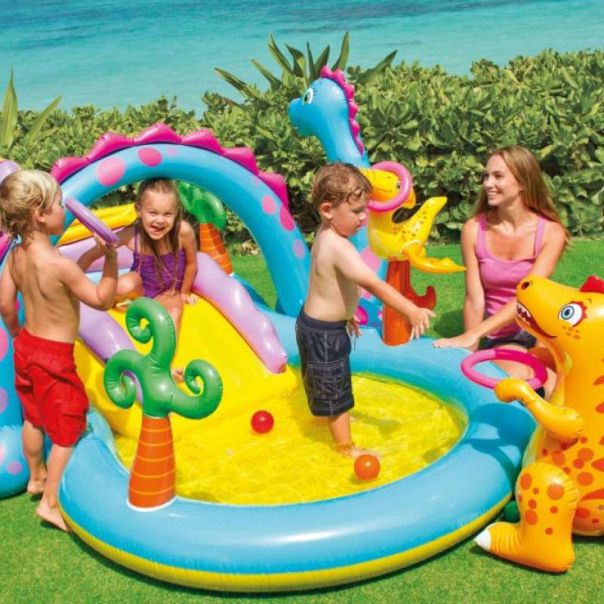 INTEX Bazen za decu igraonica Dinoland 57135 - 57135NP