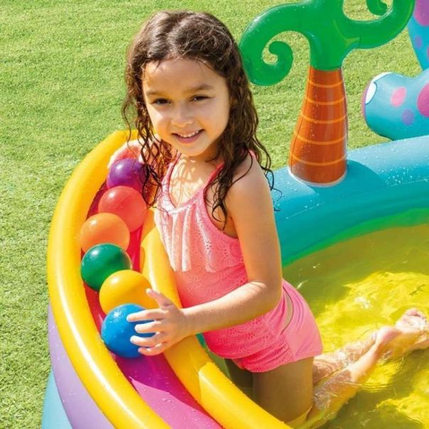 INTEX Bazen za decu igraonica Dinoland 57135 - 57135NP
