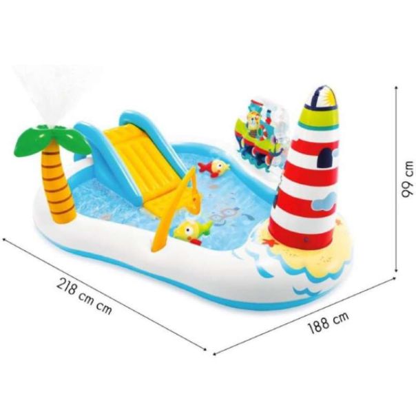 INTEX Bazen za decu - vodena igraonica Fishing fun 57162 - 055768