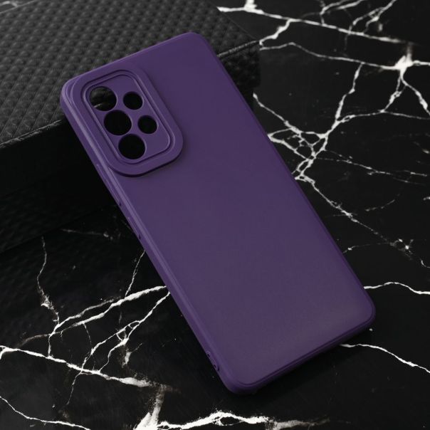 Maska za Samsung A536B Galaxy A53 5G mat tamno ljubicasta Teracell Giulietta - 224182-1
