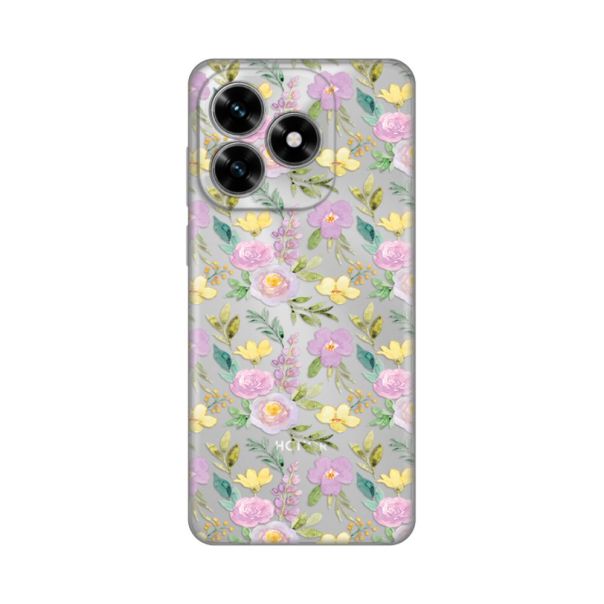 Maska za Honor X5c Plus Soft Flowers Silikonska Print Skin - EP2995298