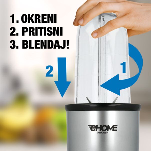 eHomeKitchen Blender BBL368B  500W - BBL368B