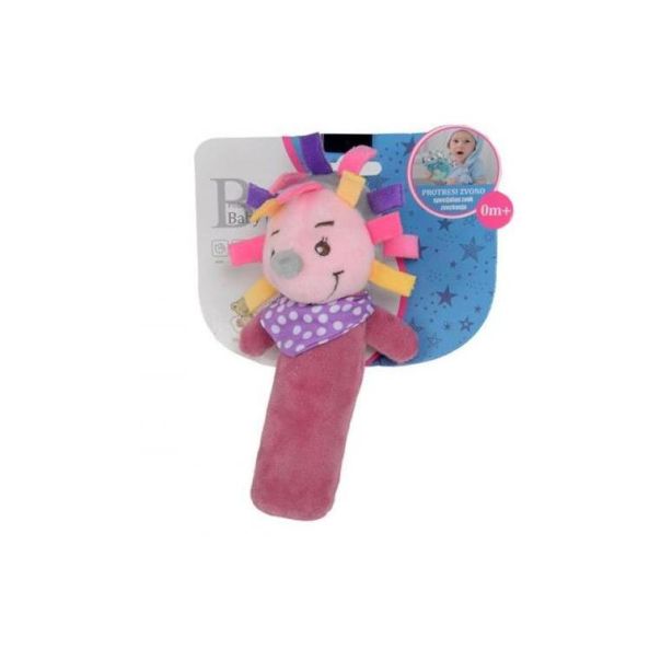 BBO Plišana igračka za bebe Jež, roze - YW178989