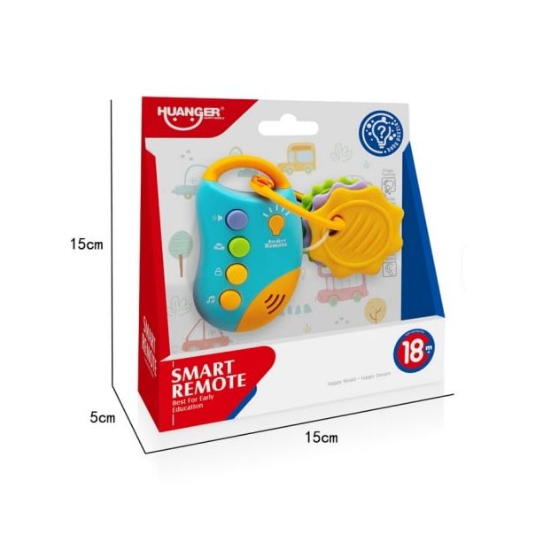 BBO Muzička igračka za bebe Ključ za automobil - HE0559