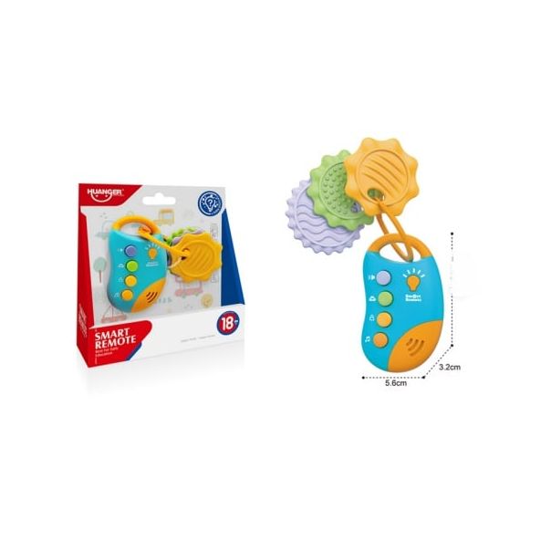 BBO Muzička igračka za bebe Ključ za automobil - HE0559