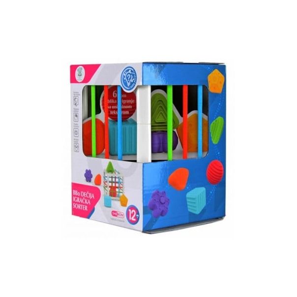 BBO Edukativna igračka za bebe Sorter oblika - HE0222