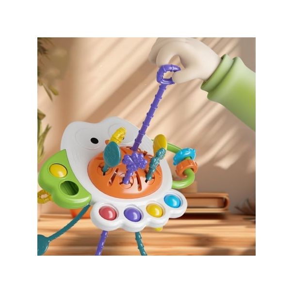 BBO Edukativna igračka za bebe Sovica sa aktivnostima - 368-30