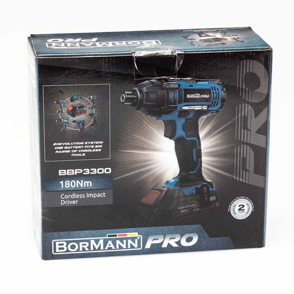 BORMANN PRO Akumulatorski udarni zavijač, 20V BBP3300 - BBP3300