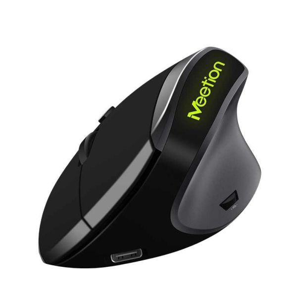 MEETION R390 ERGONOMSKI BEŽIČNI VERTIKALNI Miš USB-C, 3200 dpi - EP3253440