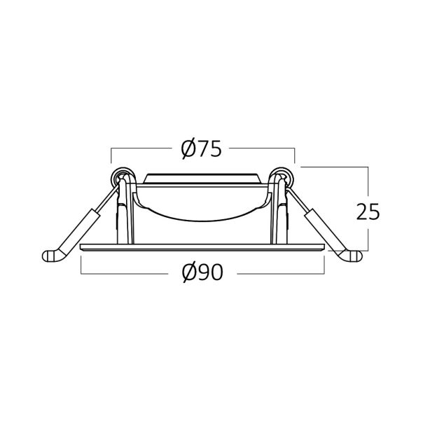 BRAYTRON LED spot svetiljka BRY-SPOTLED G1-5W-RND-WHT-3IN1 - BD02-00580