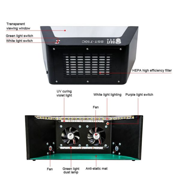 UV filter sa izvlacenjem vazduha BST-710C - 205248