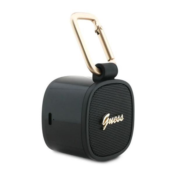 Guess Bluetooth zvucnik Magsafe Script Logo crni sa kukom (GUWSB4HGSPLK) - EP3193109