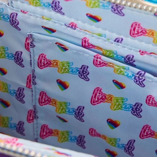 Lisa Frank Rainbow Cloud Handle Chain Strapbody Bag - EP3250621