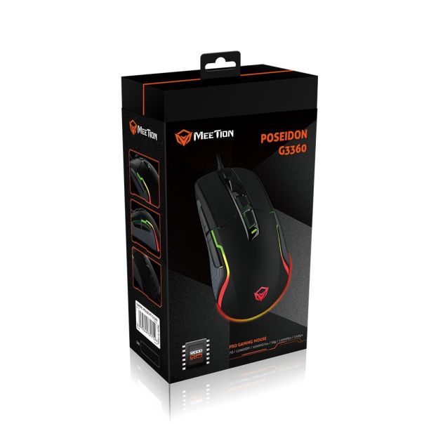 MEETION G3360 GEJMERSKI RGB Miš 12000dpi - EP3251532