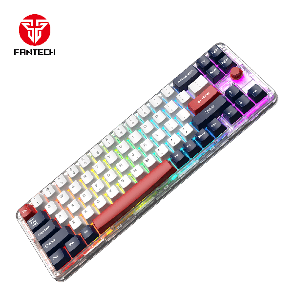 FANTECH Gejmerska mehanička tastatura MK911 MAXFIT70 CRNA London Tour Wireless (ŽUTI SWITCH) - 211107