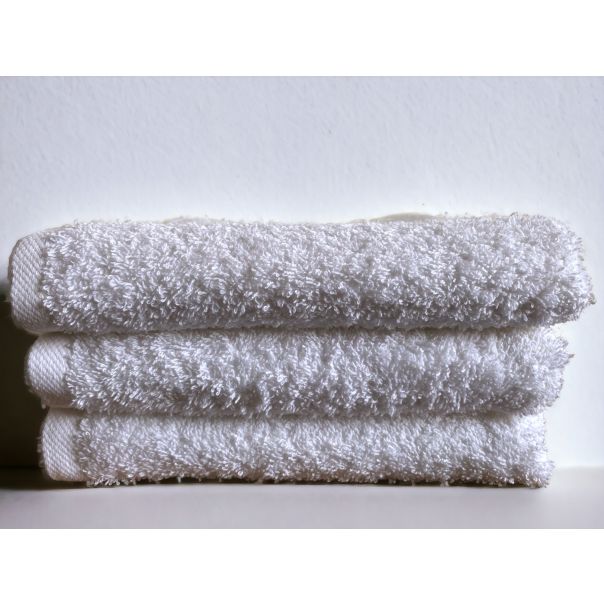 VIKTORIJA Peškir Indy 70x130 Glat 400g/m2 beli - VLK000663-beli